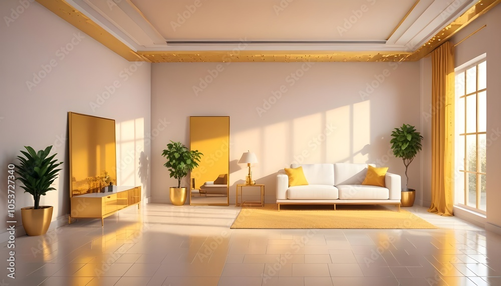 Fototapeta premium modern living room