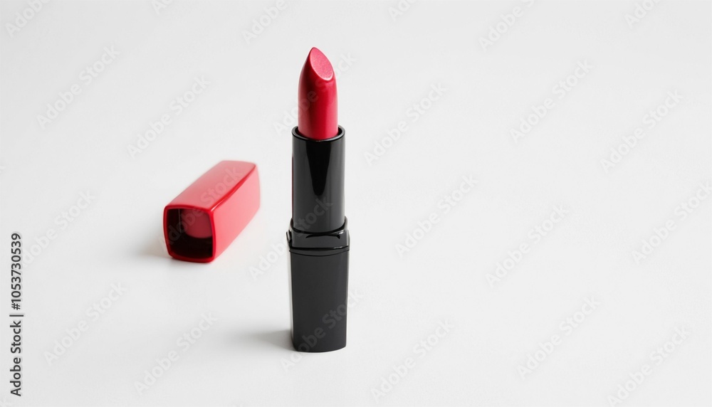 Lipstick on white background, isolated Lipstick on white background, isolated