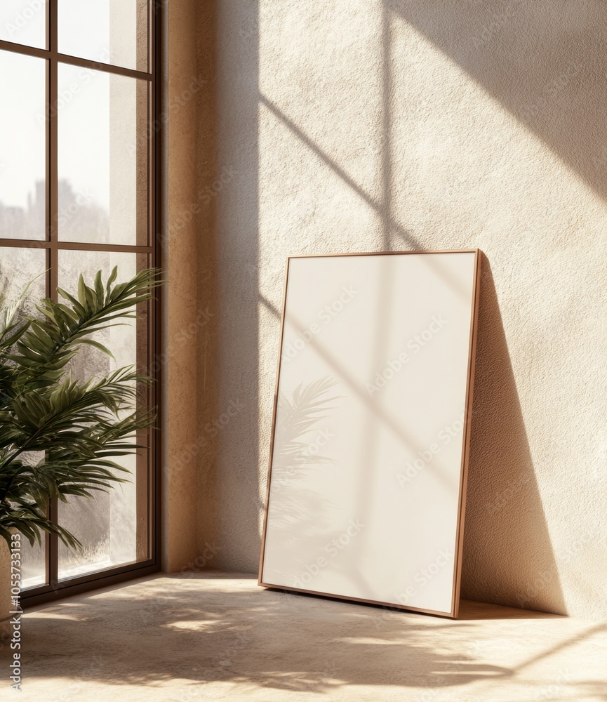 Blank Canvas Mockup. Blank Canvas Mockup.