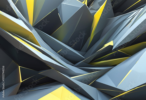 a series of black and white geometric shapes are shown in this image.