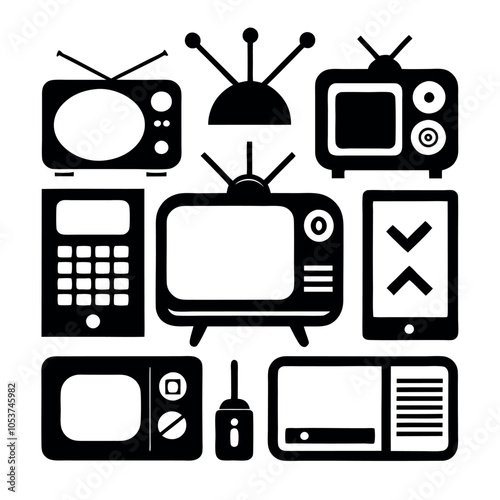 TV icons pack
