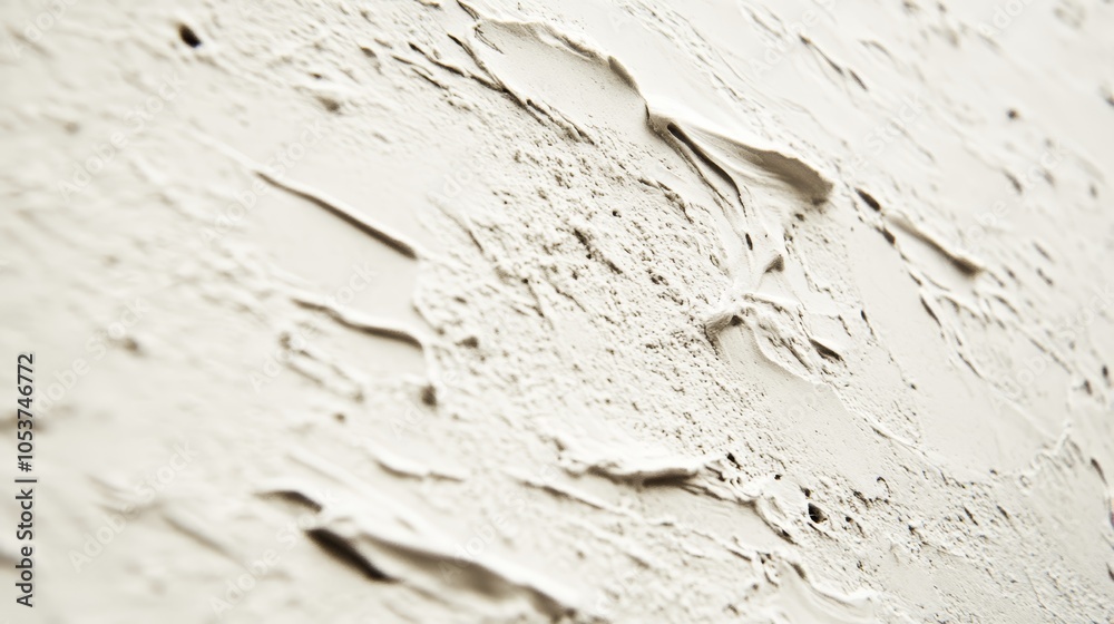 Fototapeta premium A tight shot of a white wall with peeling paint on its edges
