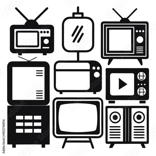 TV icons pack
