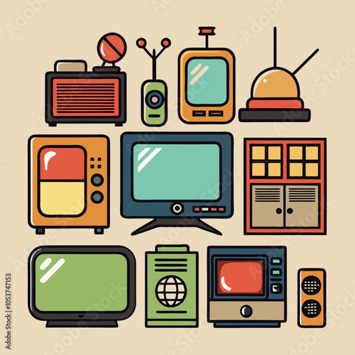 TV icons pack

