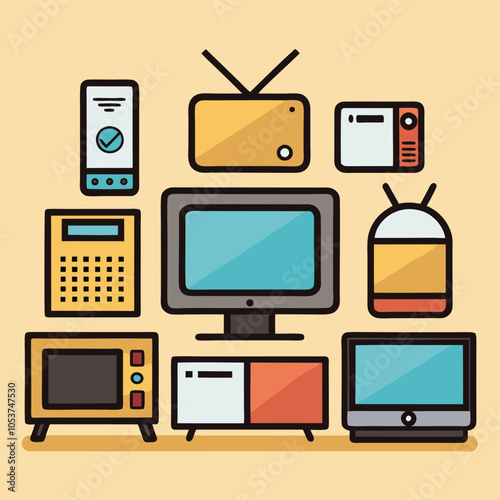 TV icons pack
