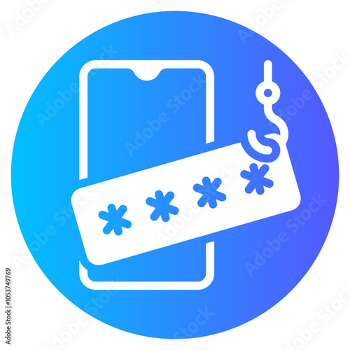 phishing gradient icon