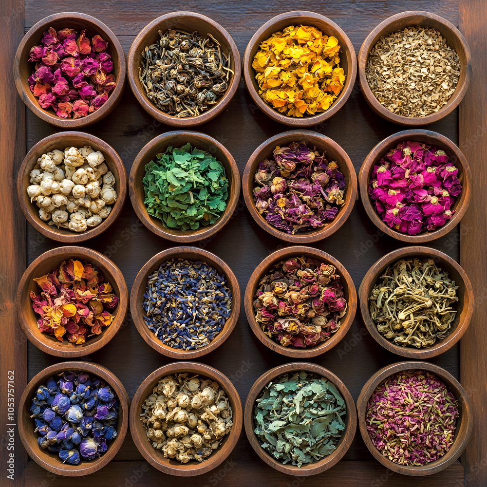 Herbal Collection in Bowls Herbal Collection in Bowls