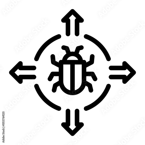 direction line icon