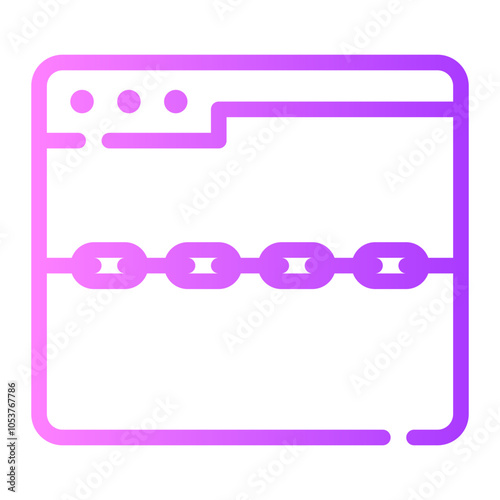 ransomware gradient icon