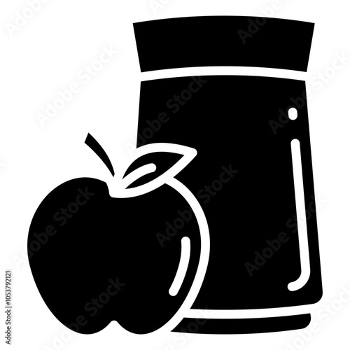 Cider Mug  Icon Element For Design