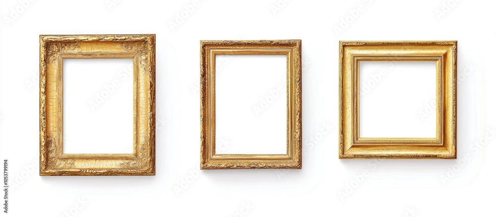 Isolated Photo Frame Picture Frame White Background Isolated Photo Frame Picture Frame White Background
