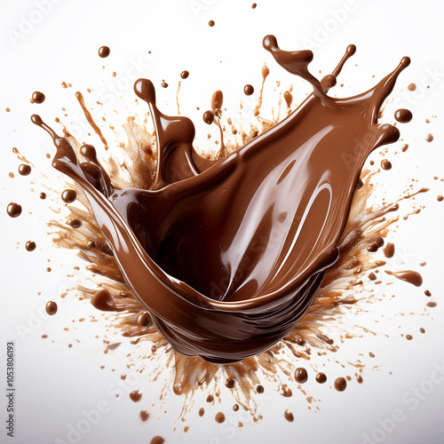 chocolat, aliment, liquide, bonbon, dessert, brun, lait, fondre, foncé, clapoter, cacao, crême, tourbillon, fonte, isolé, chaud, délicieux, bonbon, blanc, boire, verser, abstrait, gros plan, ingredi e photo