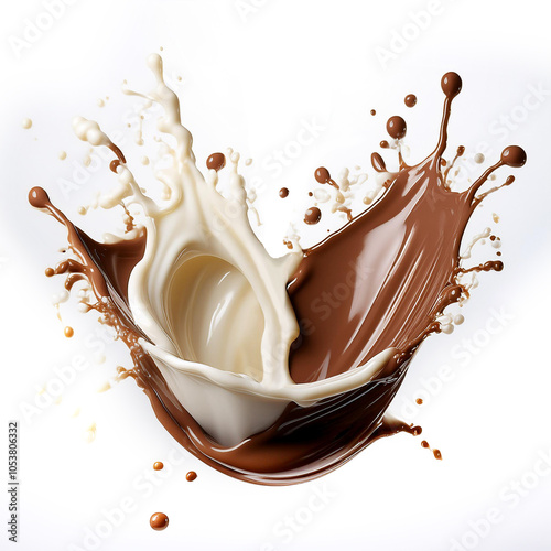 chocolat, lait, aliment, dessert, liquide, bonbon, brun, crême, lait, clapoter, blanc, cacao, fondre, isolé, foncé, verser, bonbon, chaud, tourbillon, délicieux, abstrait, abattre, boire, cœur, fonte, photo