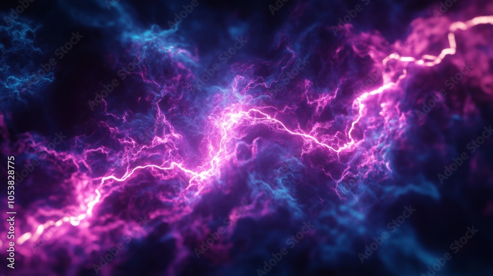 Electric zap effect with a 1990s grunge texture overlay.