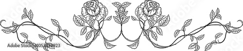 Rose Garden Rustic Style florals