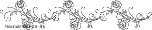 Rose Garden Rustic Style florals