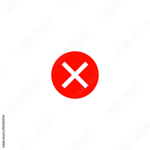 Free Download Red Cross Icon Cancel Symbol - GFXLoad