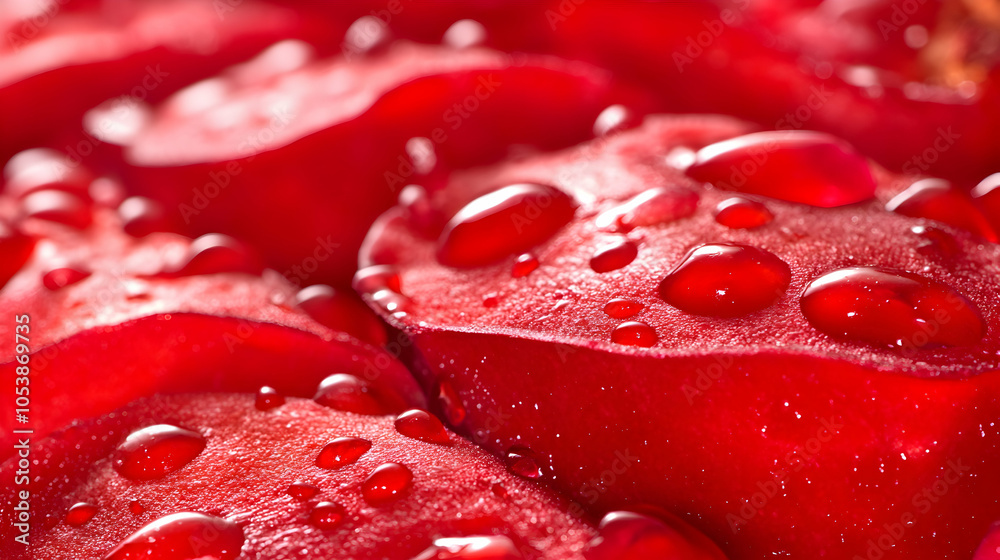 Water Droplets on Red Petals, water drops, red flower, flower petals, red flower petals, rose petals Water Droplets on Red Petals, water drops, red flower, flower petals, red flower petals, rose petals