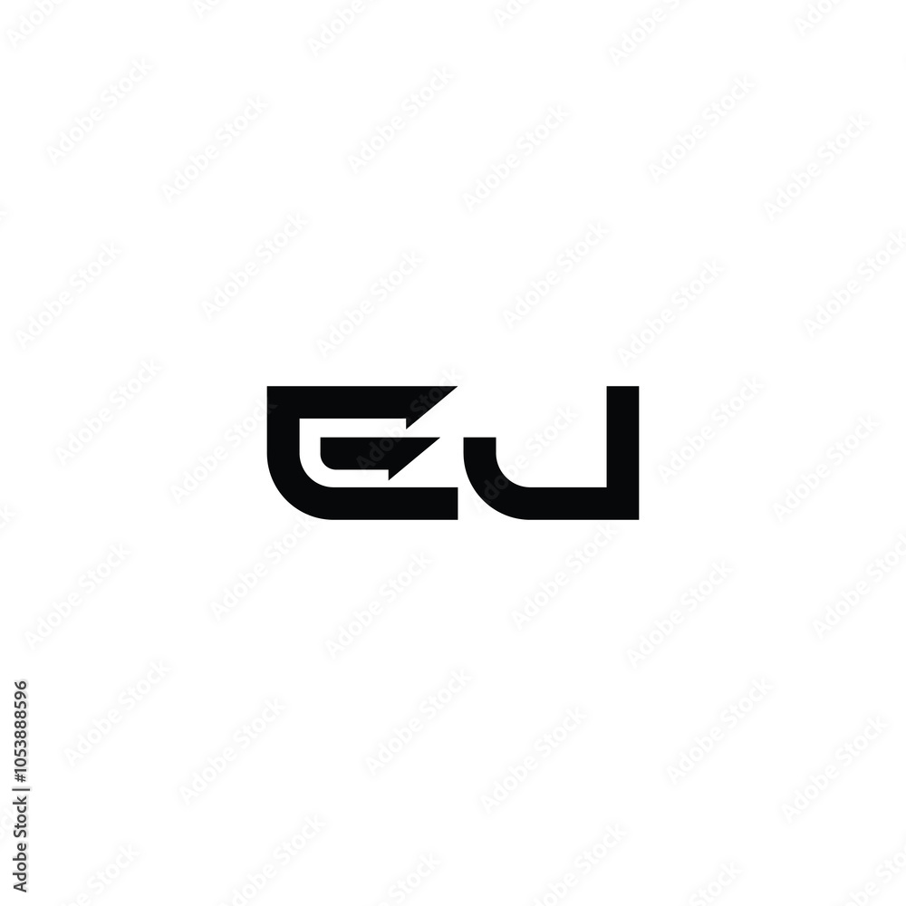 EJ monogram logo design letter text name symbol monochrome logotype alphabet character simple logo EJ monogram logo design letter text name symbol monochrome logotype alphabet character simple logo
