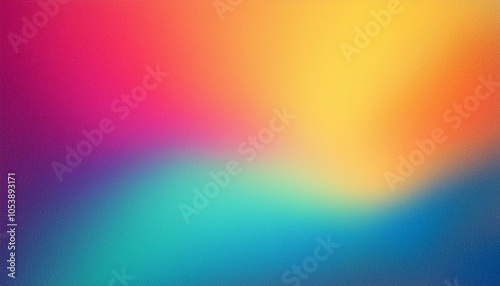 Abstract background, color Bubble gum gradient background with light leak and grainy texture.