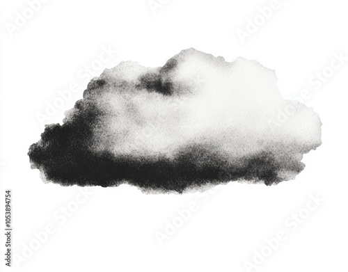 A realistic cloud or smoke isolated on a transparent background ep29 photo