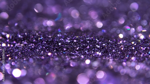 Background concept of a purple glitter texture. Ideal background for New Year's, Christmas and all celebrations.