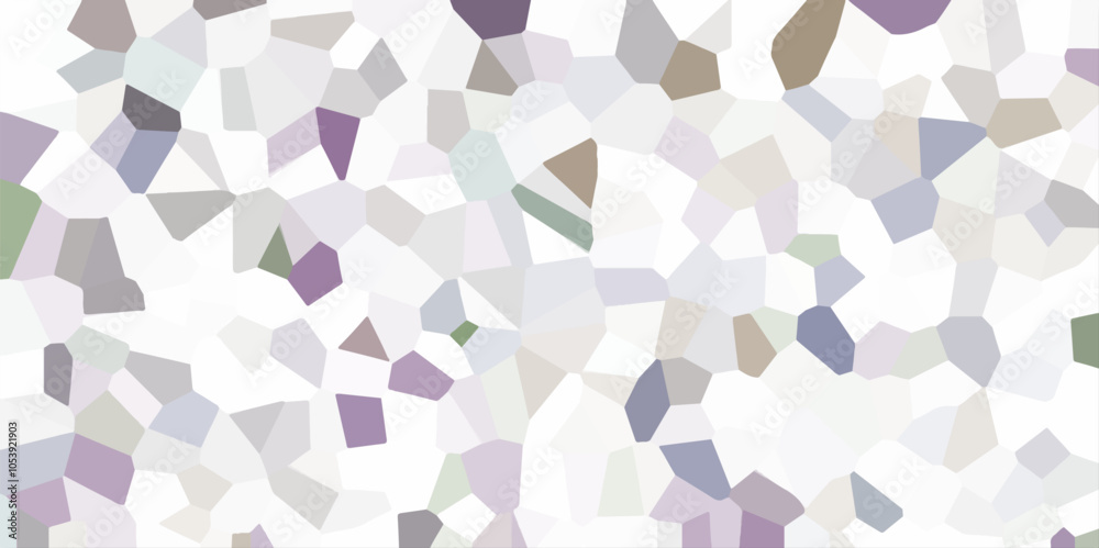 Obraz premium Abstract old surface of gravel stone terrazzo floor background. Multi ash Broken quartz-stained Glass Background with White lines. Seamless pattern mosaic marble pattern.