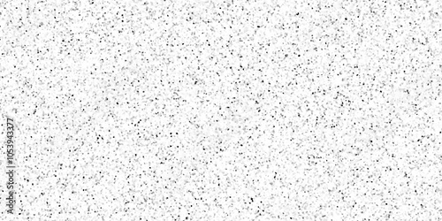 Terrazzo flooring consists of chips of marble texture. quartz surface white, black for bathroom or kitchen countertop. white paper texture background. rock stone marble backdrop textured illustration.
