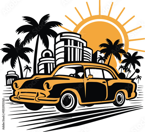 illustration of a car