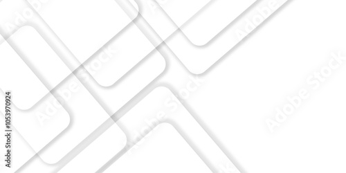 Modern geometrical dynamic and seamless abstract white background. Abstract background in white and gray shadows. Abstract geometric background branding business technology concept geomatic.	
