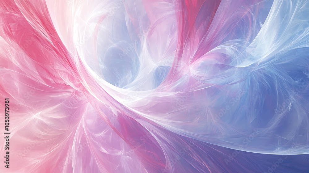 Abstract background with swirling pink and blue hues. Abstract background with swirling pink and blue hues.