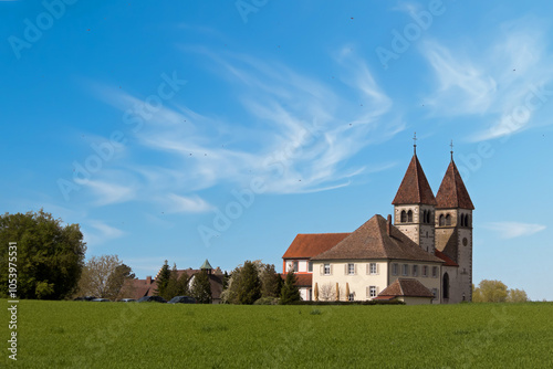 Kloster Reichenau auf der gleichnamigen Bodenseeinsel photo