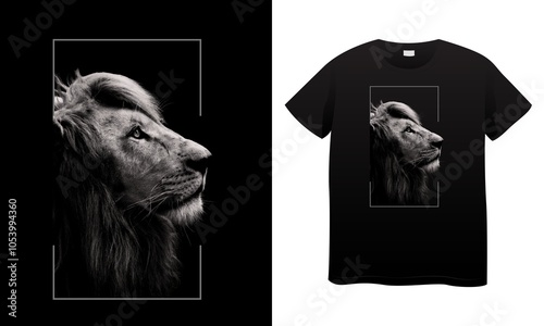 Lion Face T-shirt Designs, Lion Face T-shirt Designs photo