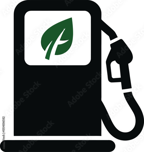 Fuel Pump Silhouette Icon