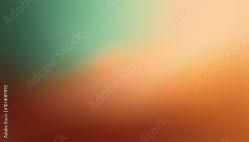 Abstract background, color Almond gradient background with light leak and grainy texture.