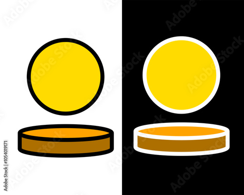 Illustration of decorative table lamps, standing lamps, suitable for decorating work or study rooms