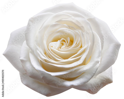 Beautiful texrure white english rose flower design element photo