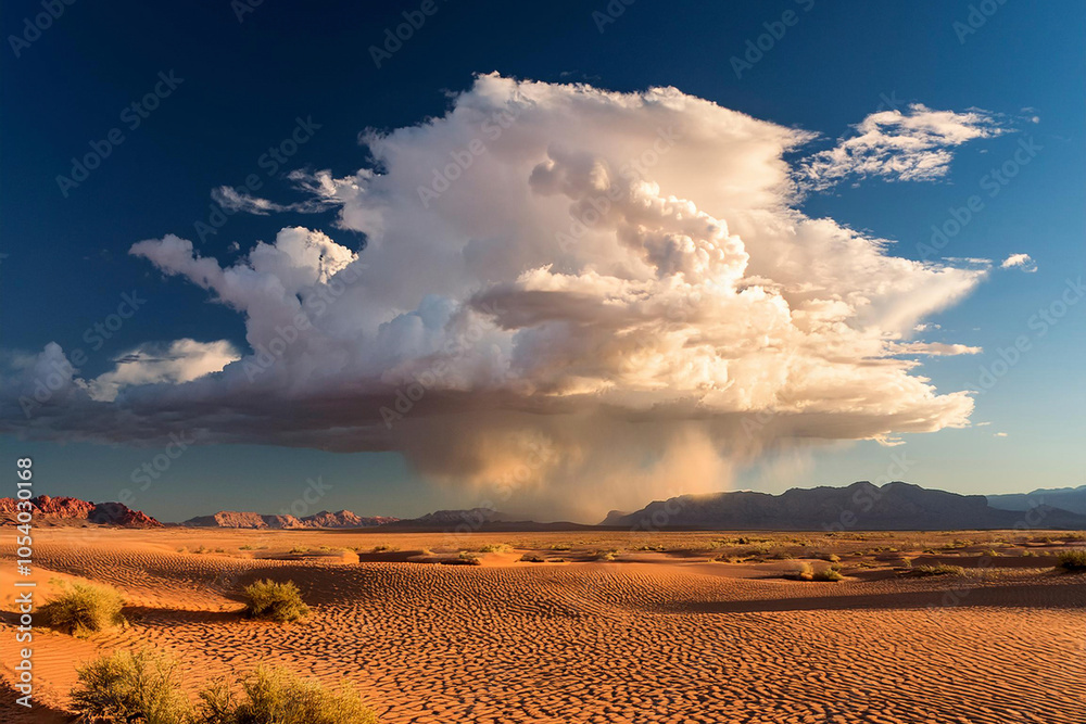 Siembra de nubes en los desiertos del planeta