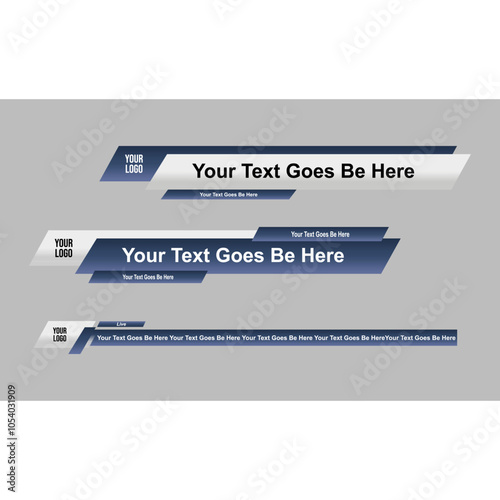 Lower Third Vector Art, Icons, and Graphics Lower Third Template Vector Art, Icons, and Graphics