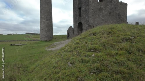 B-roll of Magpie Mine in the Derbyshire Peak District National Park. photo