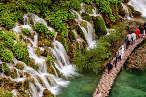 The National Park Plitvica in Croatia  photo