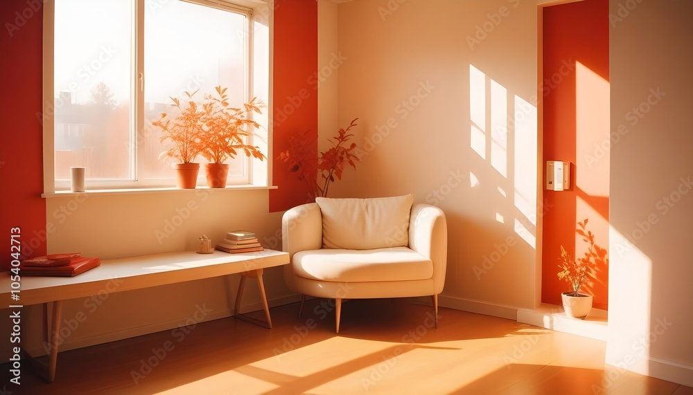 Photo interior modern design room Photo interior modern design room