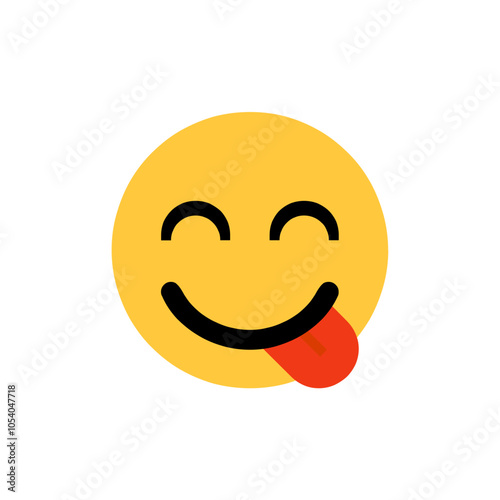 Face Savoring Food Emoji
