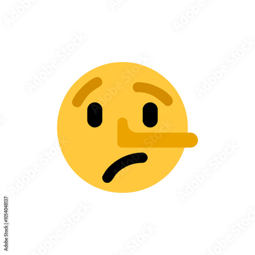 Lying Face Emoji
