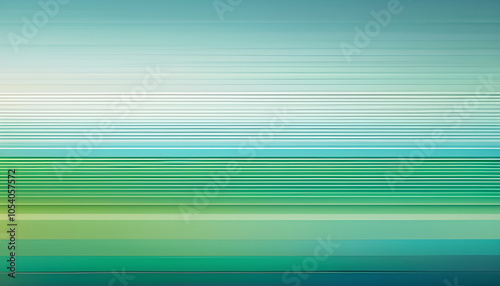 Pastel green gradient horizontal straight lines pattern, business background for advertising and banners