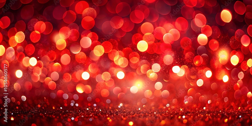 A symphony of red bokeh lights creates a vibrant and festive background, resembling a starry night sky. A symphony of red bokeh lights creates a vibrant and festive background, resembling a starry night sky.