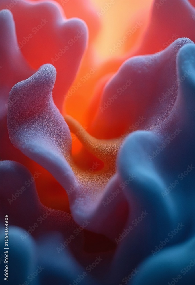Fototapeta premium Abstract Colorful Organic Shapes