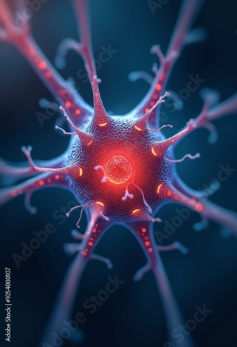 Abstract Neuron Cell