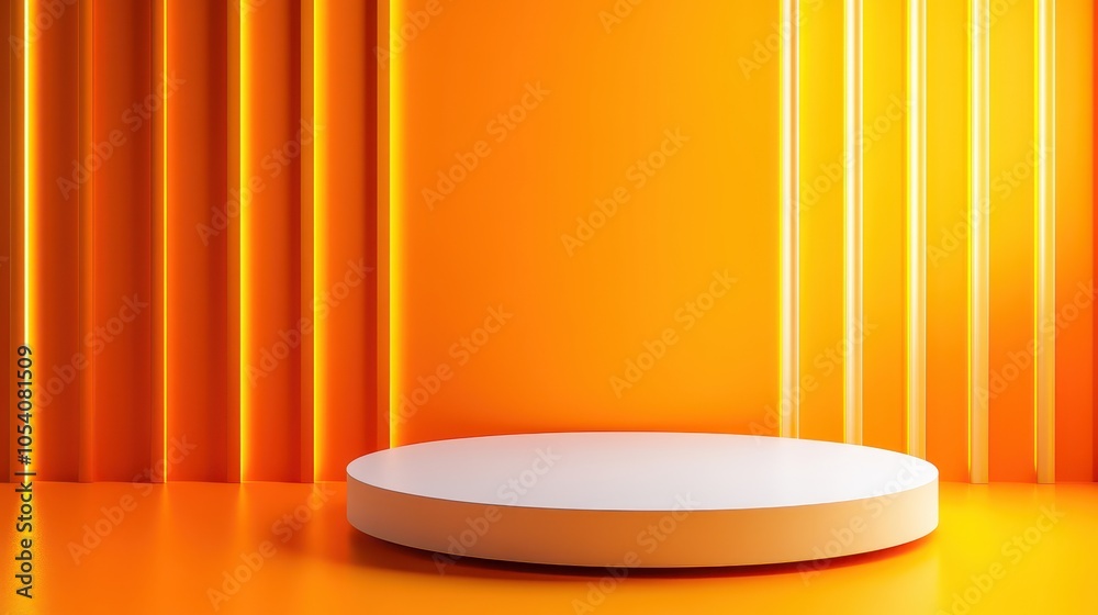 Clean Elevated Presentation Platform Background Clean Elevated Presentation Platform Background