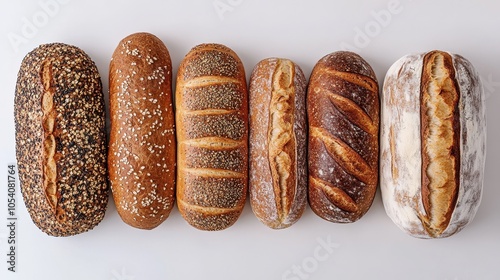 The Selection of Artisan Bread photo